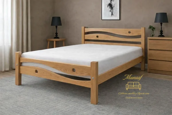 Cama Madera En Urapan