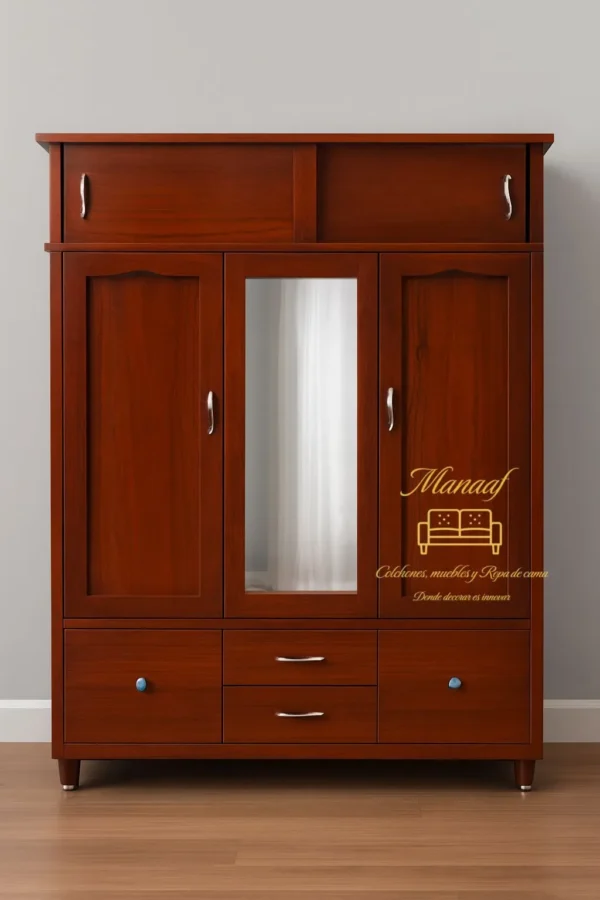 Armario Madera 3 Cuerpos